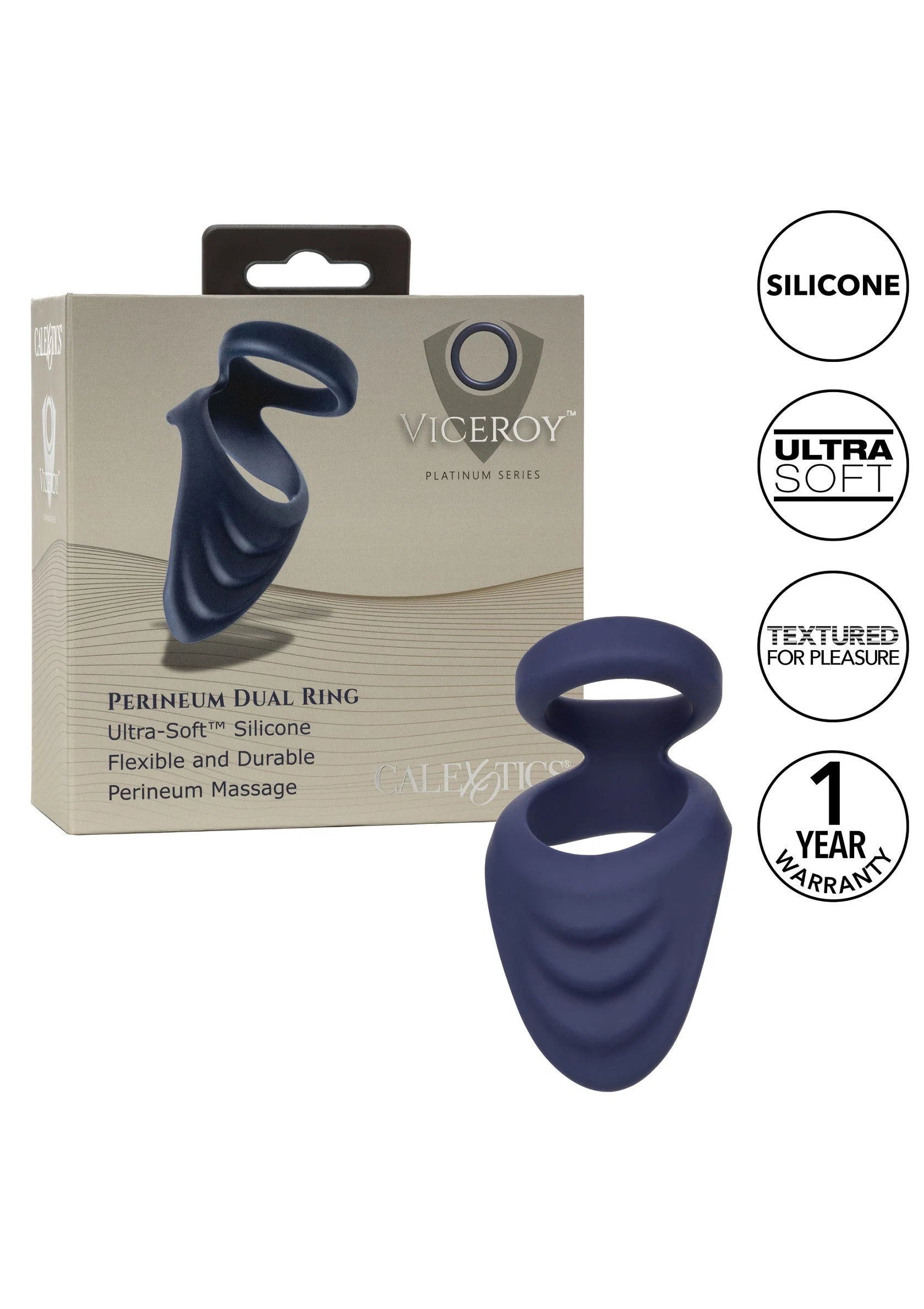 Bestel: Viceroy Perineum Dual Ring - bij Happytoys: de erotische sex webshop | liever Happy dan Easy ⭐⭐⭐⭐⭐