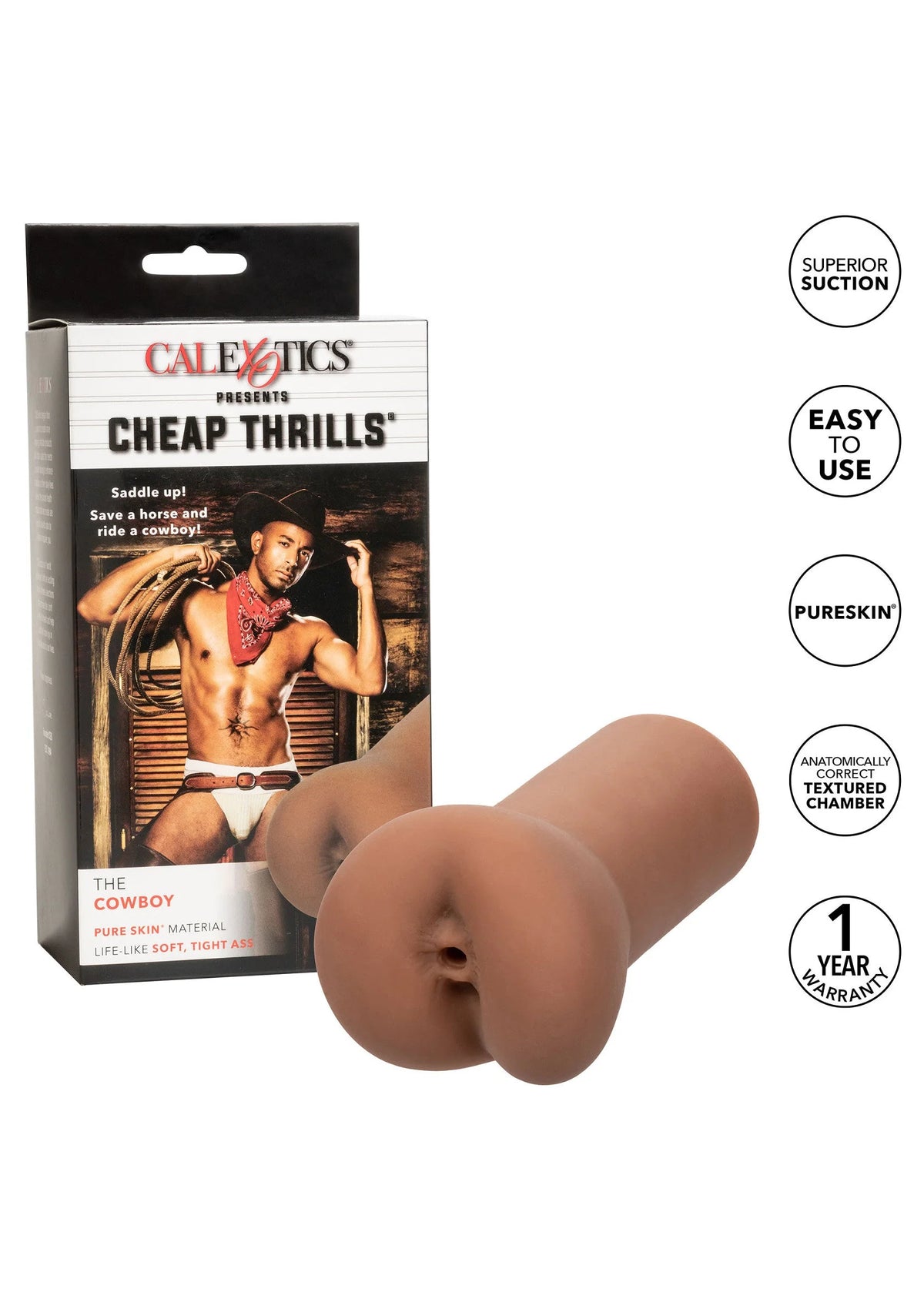 Beste vandaag nog: Cheap Thrills The Cowboy by CalExotics - bij Happytoys