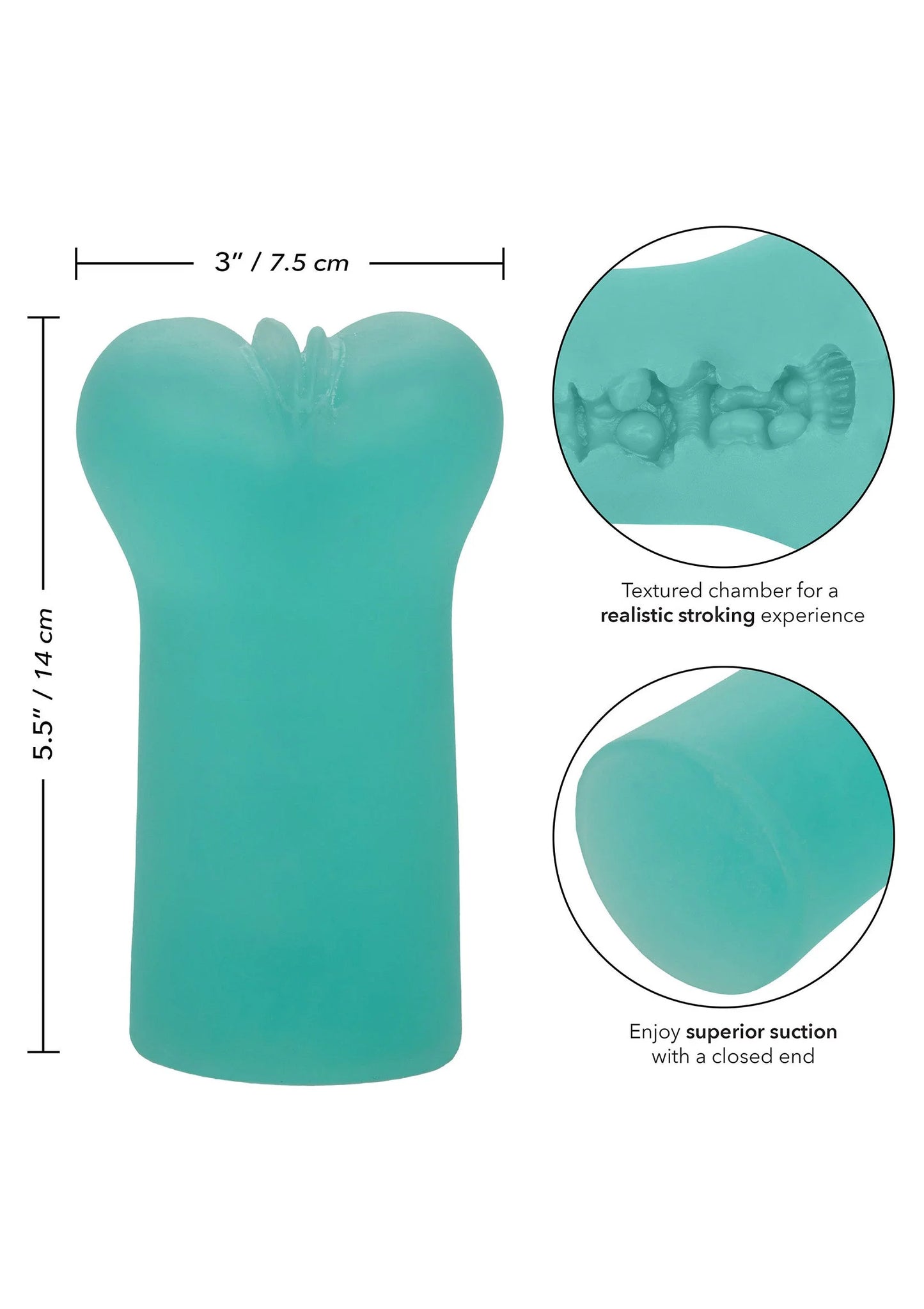 Beste vandaag nog: Cheap Thrills The Mermaid Masturbator Stroker by CalExotics - bij Happytoys