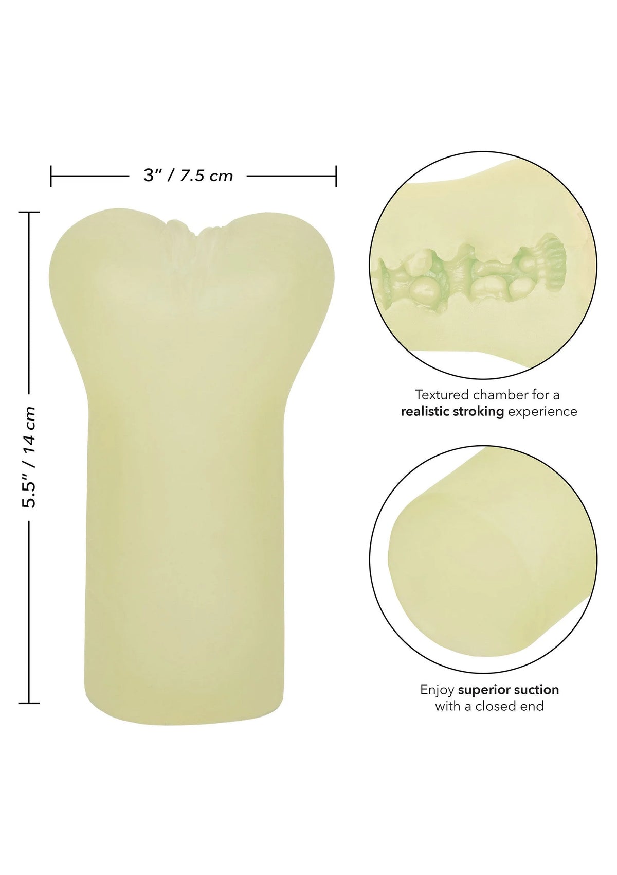 Beste vandaag nog: Cheap Thrills The Phantom Girl Masturbator Stroker by CalExotics - bij Happytoys