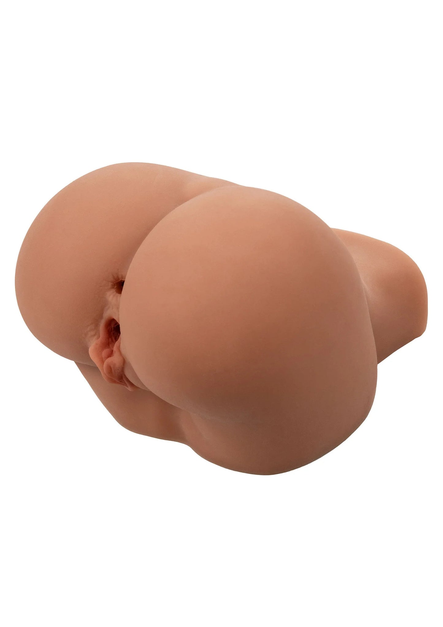 Rol-speeltje van kunsthuid in zijaanzicht, nude kleur