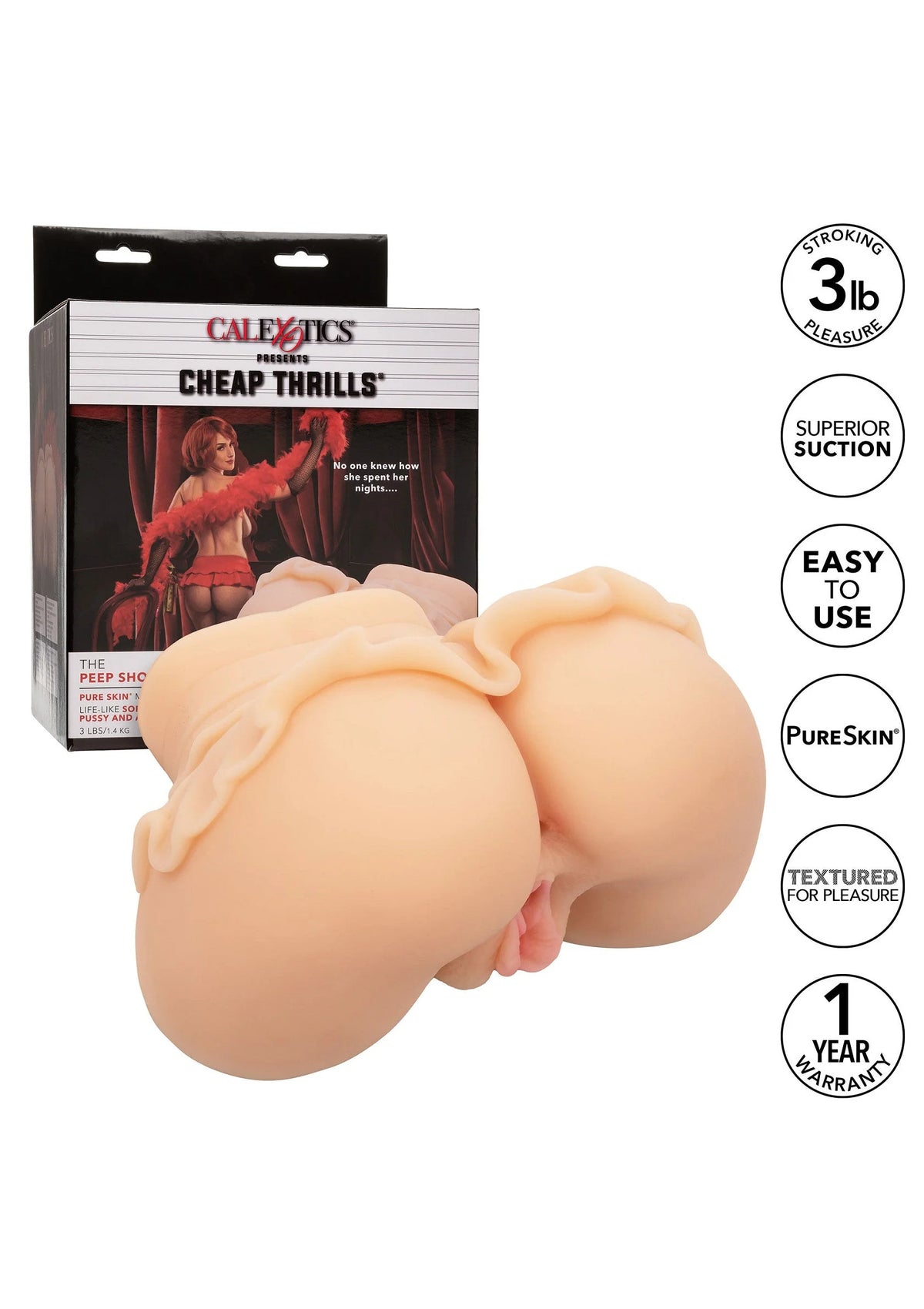 Beste vandaag nog: The Peep Show Girl by CalExotics - bij Happytoys Sexshop: online sex shop for Feeling Happy & Easy 😊