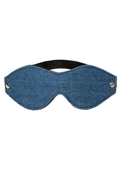Beste vandaag nog: Ride 'em Premium Denim Collection Eye Mask by CalExotics - bij Happytoys
