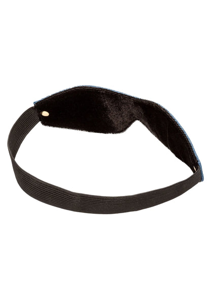 Beste vandaag nog: Ride 'em Premium Denim Collection Eye Mask by CalExotics - bij Happytoys