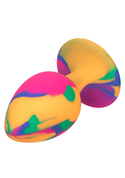 Bestel: Cheeky Large Tie - Dye Plug - bij Happytoys: de erotische sex webshop | liever Happy dan Easy ⭐⭐⭐⭐⭐