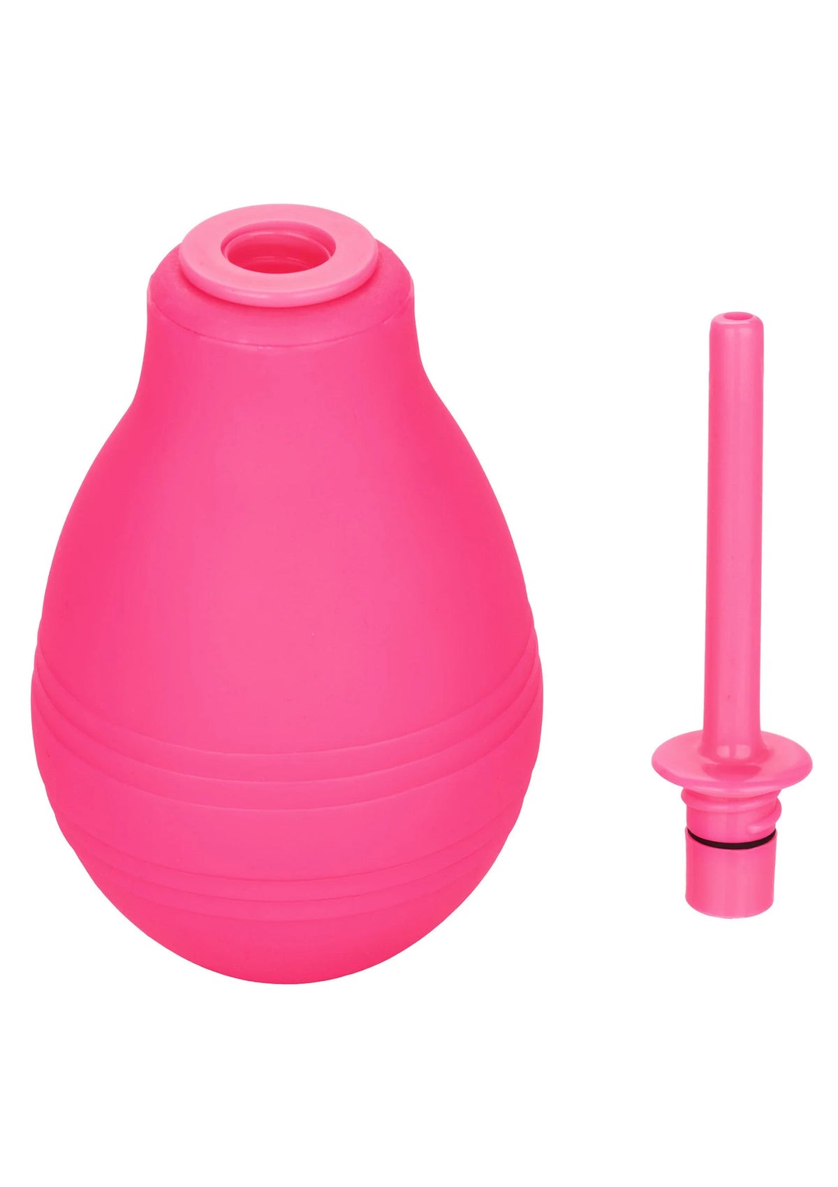 Roze douchebol en losse roze opzetmond