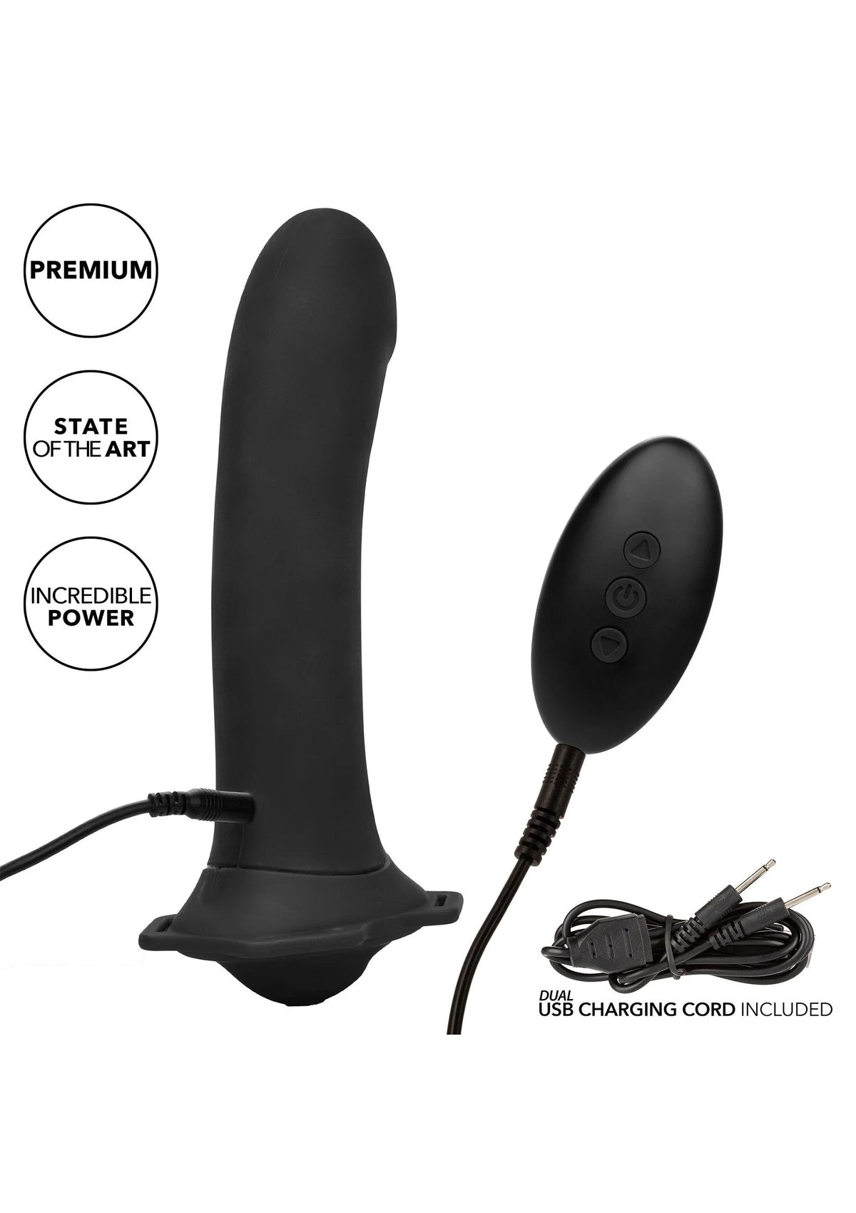 Beste vandaag nog: Her Royal Harness Me2 Remote Rumbler Pegging Strap - On CalExotics - bij Happytoys