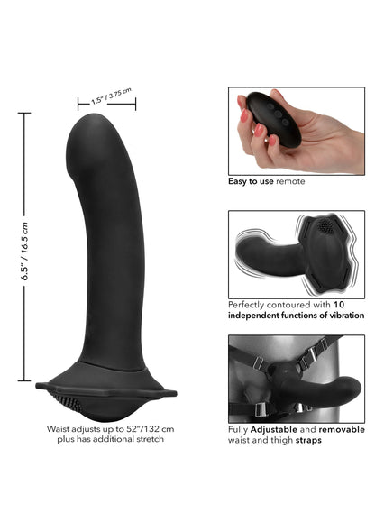 Beste vandaag nog: Her Royal Harness Me2 Remote Rumbler Pegging Strap - On CalExotics - bij Happytoys