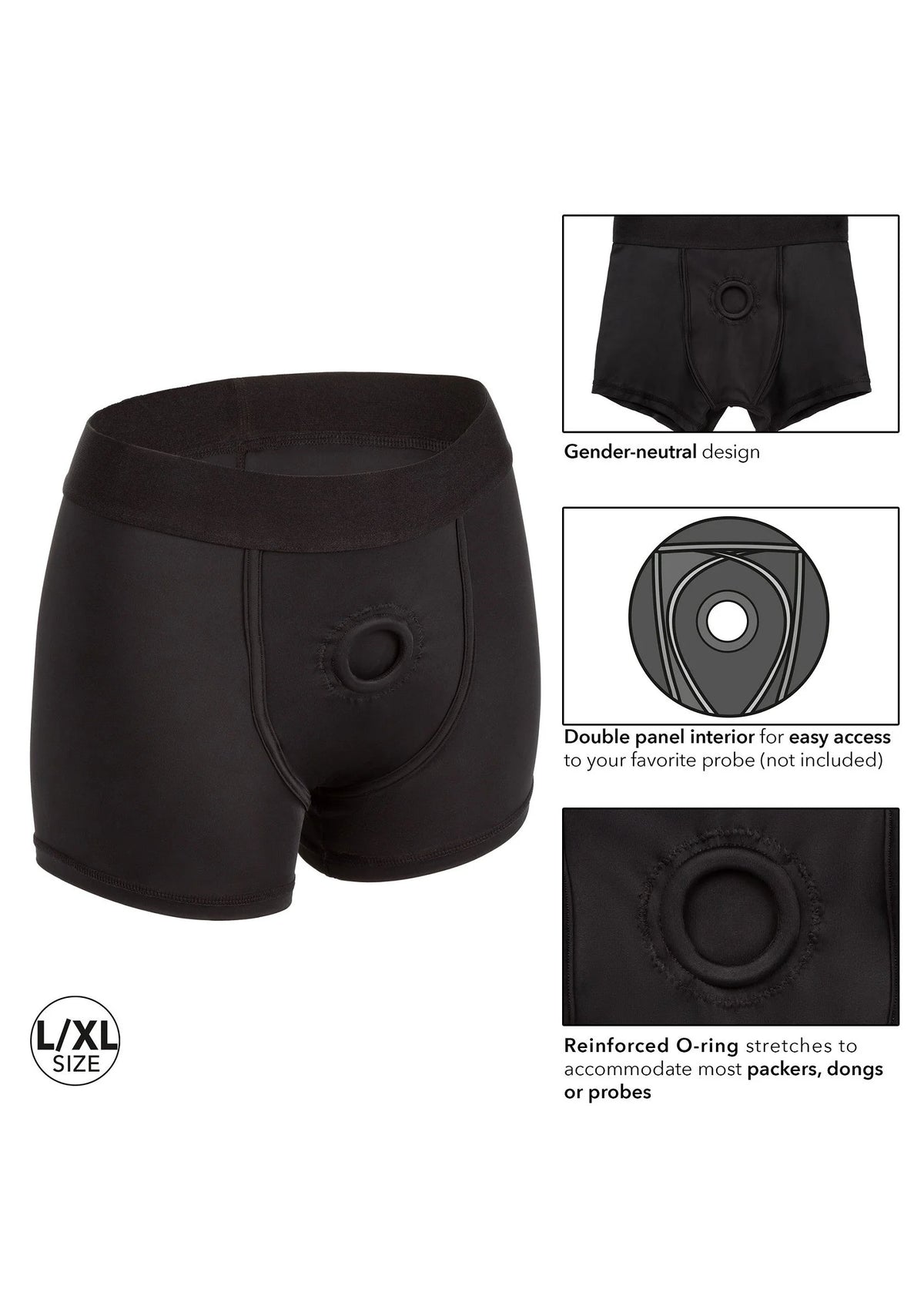 Beste vandaag nog: Boxer Brief voor Strap - On by CalExotics - bij Happytoys Sexshop: Toys for Feeling Happy & Easy 😊