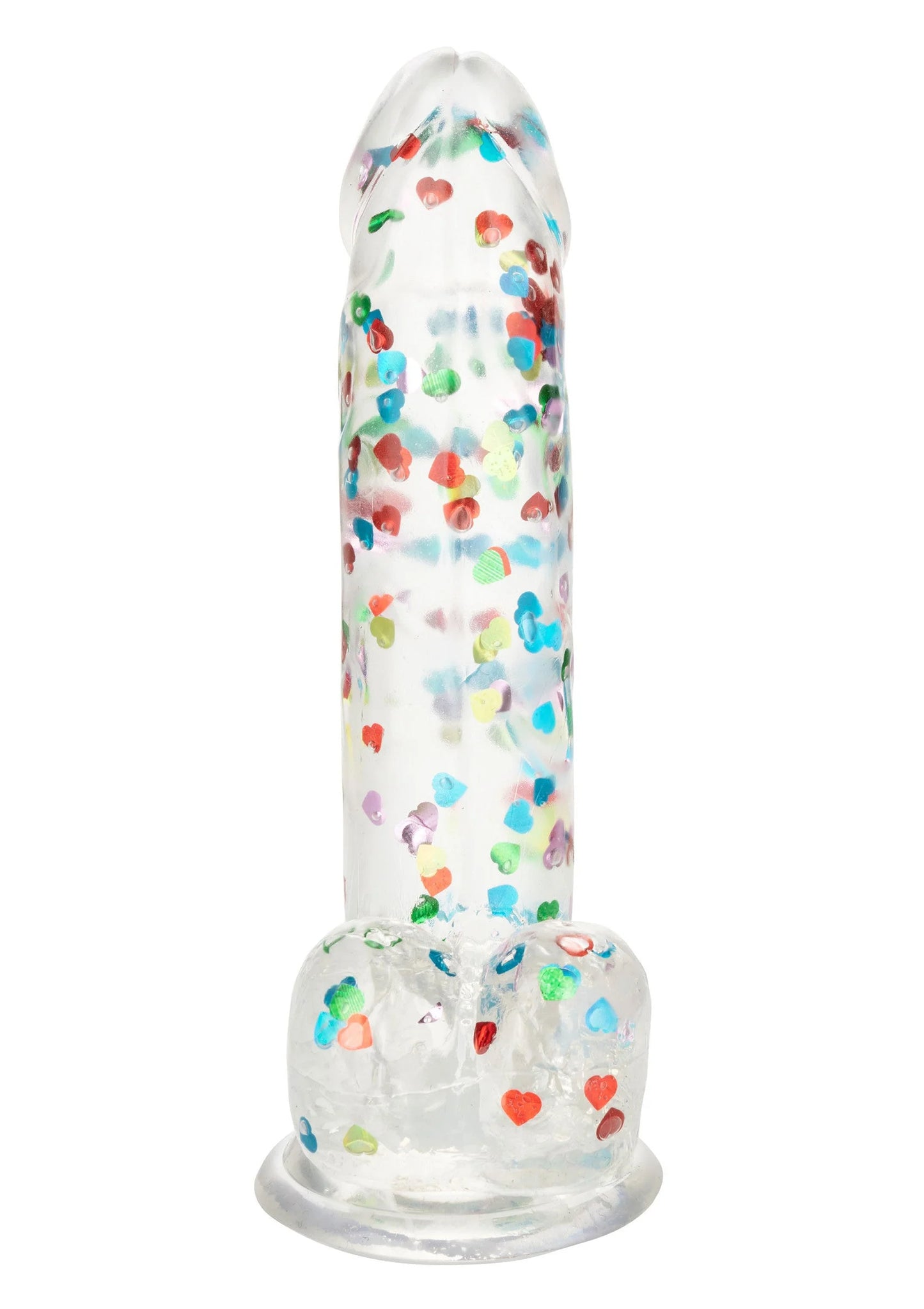 Beste vandaag nog: Naughty Bits I Love Dick Heart - filled Dong by CalExotics - bij Happytoys