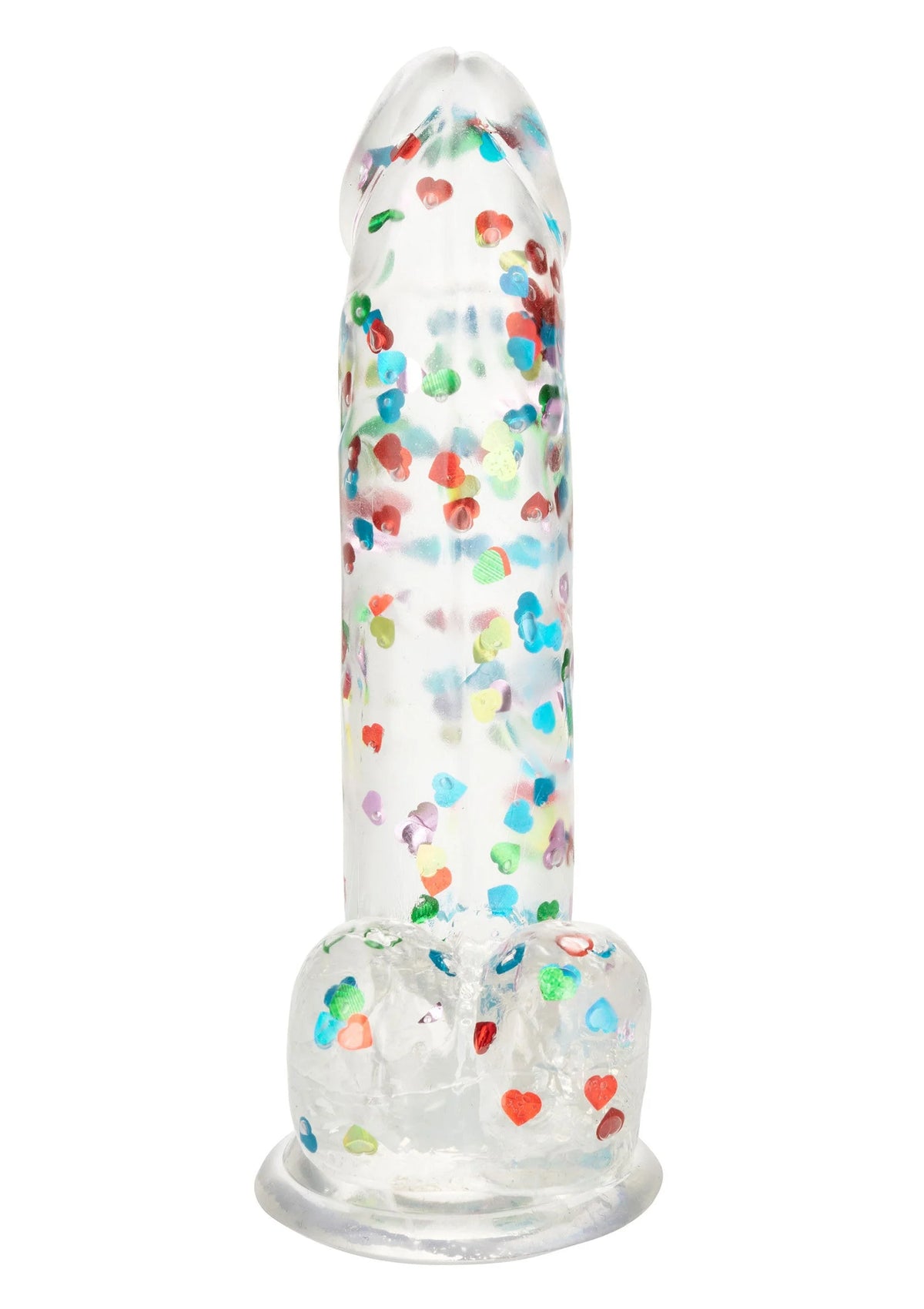 Beste vandaag nog: Naughty Bits I Love Dick Heart - filled Dong by CalExotics - bij Happytoys