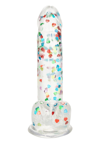 Beste vandaag nog: Naughty Bits I Love Dick Heart - filled Dong by CalExotics - bij Happytoys