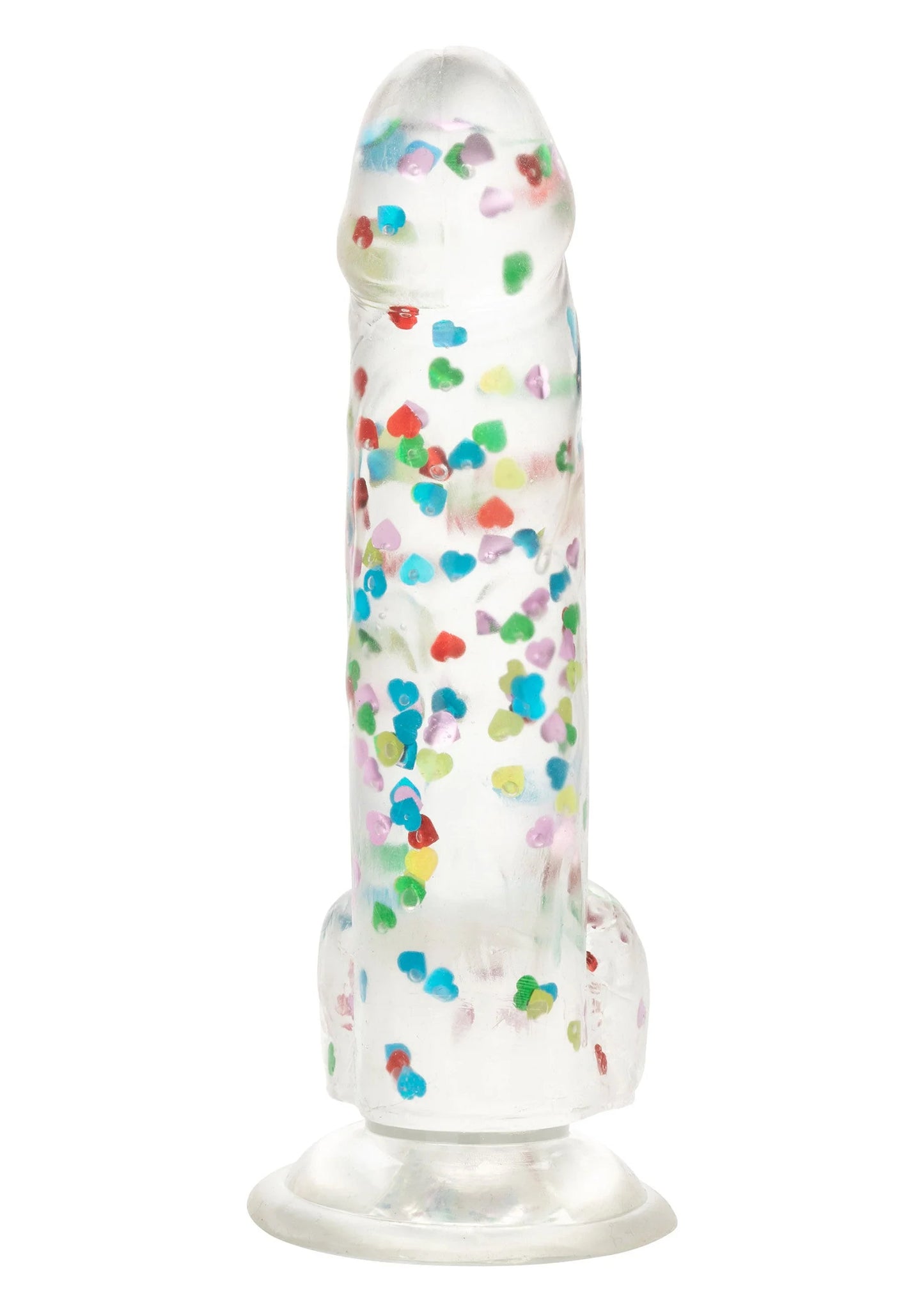 Beste vandaag nog: Naughty Bits I Love Dick Heart - filled Dong by CalExotics - bij Happytoys