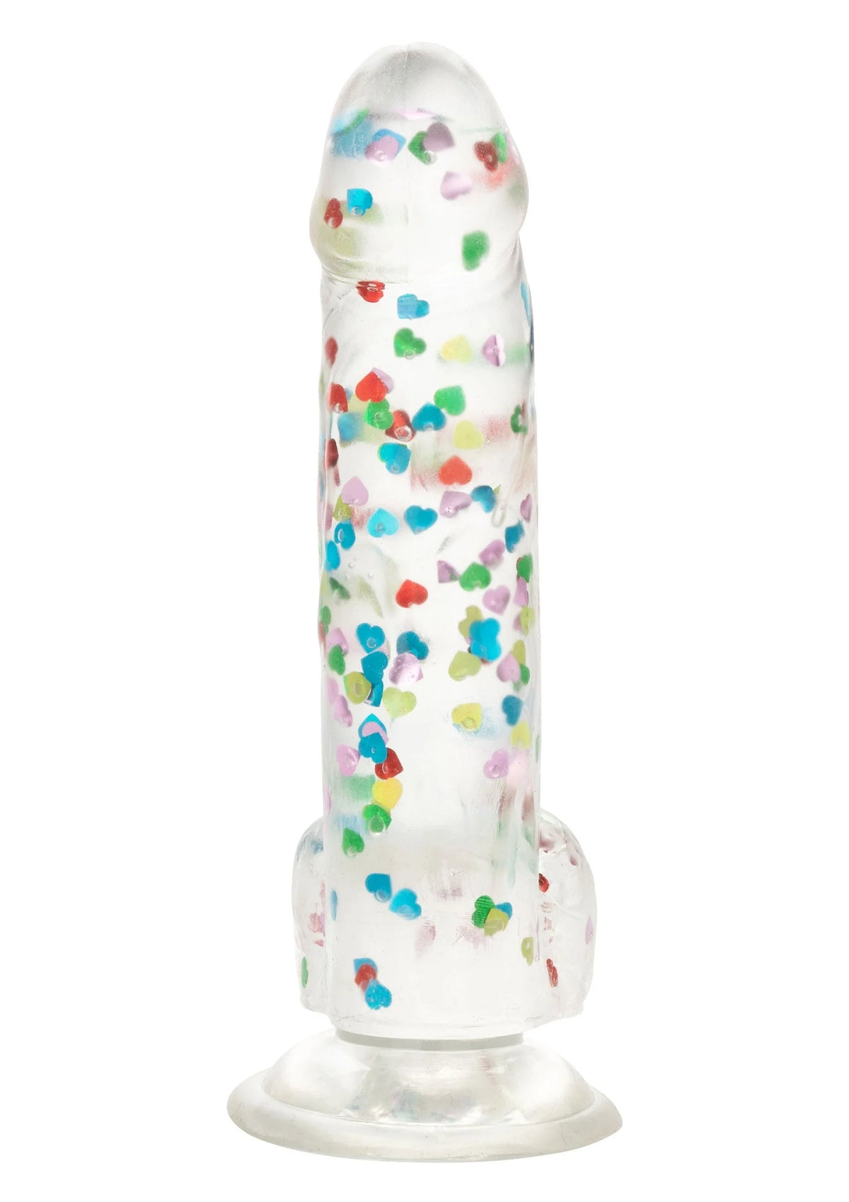 Beste vandaag nog: Naughty Bits I Love Dick Heart - filled Dong by CalExotics - bij Happytoys