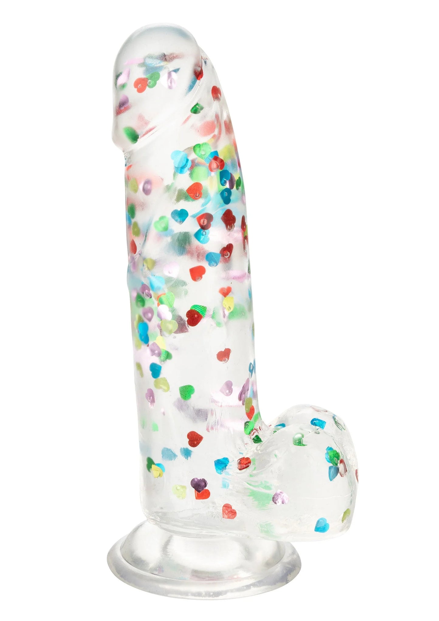 Beste vandaag nog: Naughty Bits I Love Dick Heart - filled Dong by CalExotics - bij Happytoys