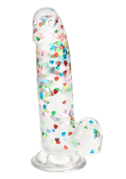 Beste vandaag nog: Naughty Bits I Love Dick Heart - filled Dong by CalExotics - bij Happytoys