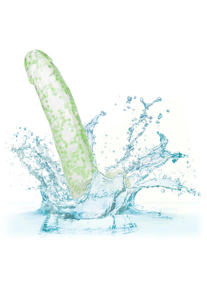 Beste vandaag nog: Naughty Bits I Leaf Dick Glow - In - The - Dark Weed Leaf Dildo by CalExotics - bij Happytoys