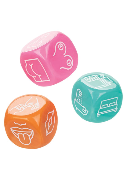 Beste vandaag nog: Naughty Bits Roll With It Icon - Based Sex Dice Game by CalExotics - bij Happytoys