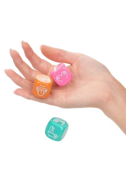 Beste vandaag nog: Naughty Bits Roll With It Icon - Based Sex Dice Game by CalExotics - bij Happytoys