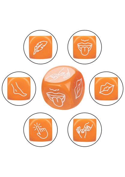 Beste vandaag nog: Naughty Bits Roll With It Icon - Based Sex Dice Game by CalExotics - bij Happytoys