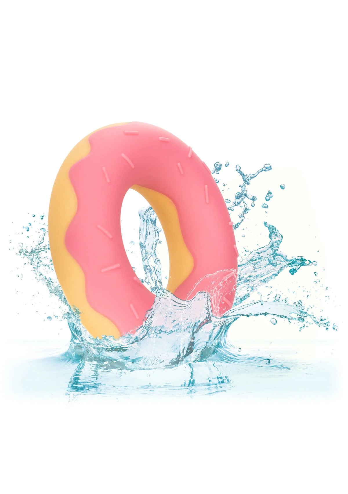 Beste vandaag nog: Naughty Bits Dickin’ Donuts Silicone Donut Cock RIng by CalExotics - bij Happytoys