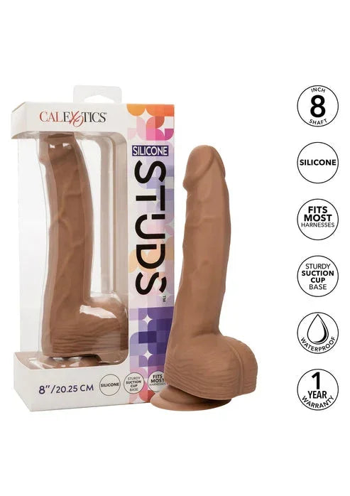 Silicone Studs 8 inch @ CalExotics - Happytoys Sexshop: online sex shop for Feeling Happy & Easy 😊 - Discreet geleverd