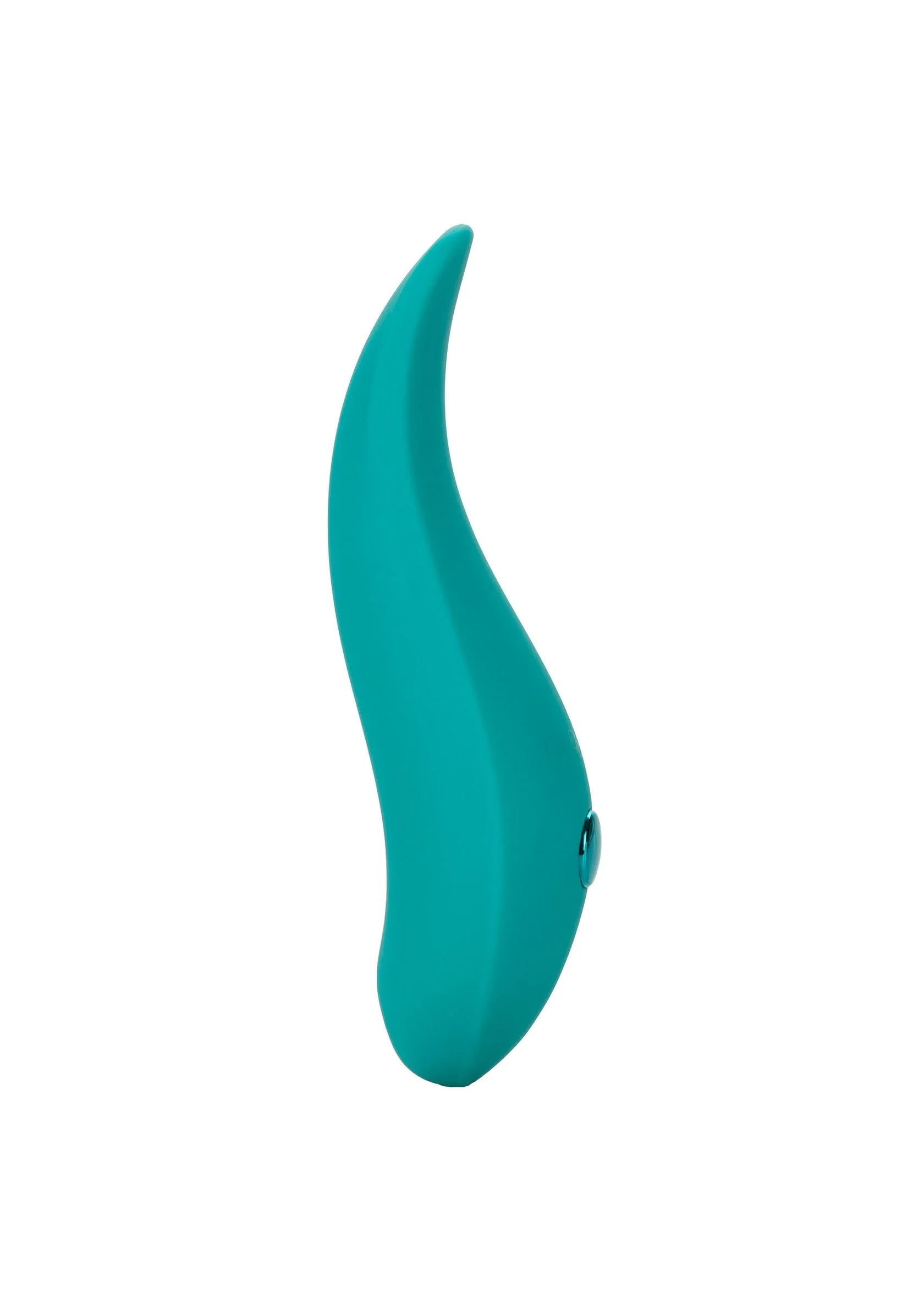 CalExotics Pixies Glider vibrator, turkoois bladvormig met klein oogje