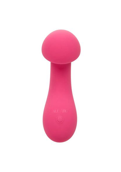 CalExotics roze siliconen vibrator met bolvormige kop en smal handvat