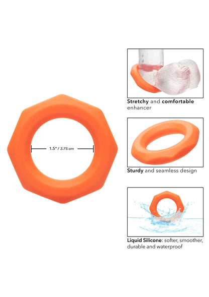 Bestel: Alpha Sexagon Ring - bij Happytoys: de erotische sex webshop | liever Happy dan Easy ⭐⭐⭐⭐⭐