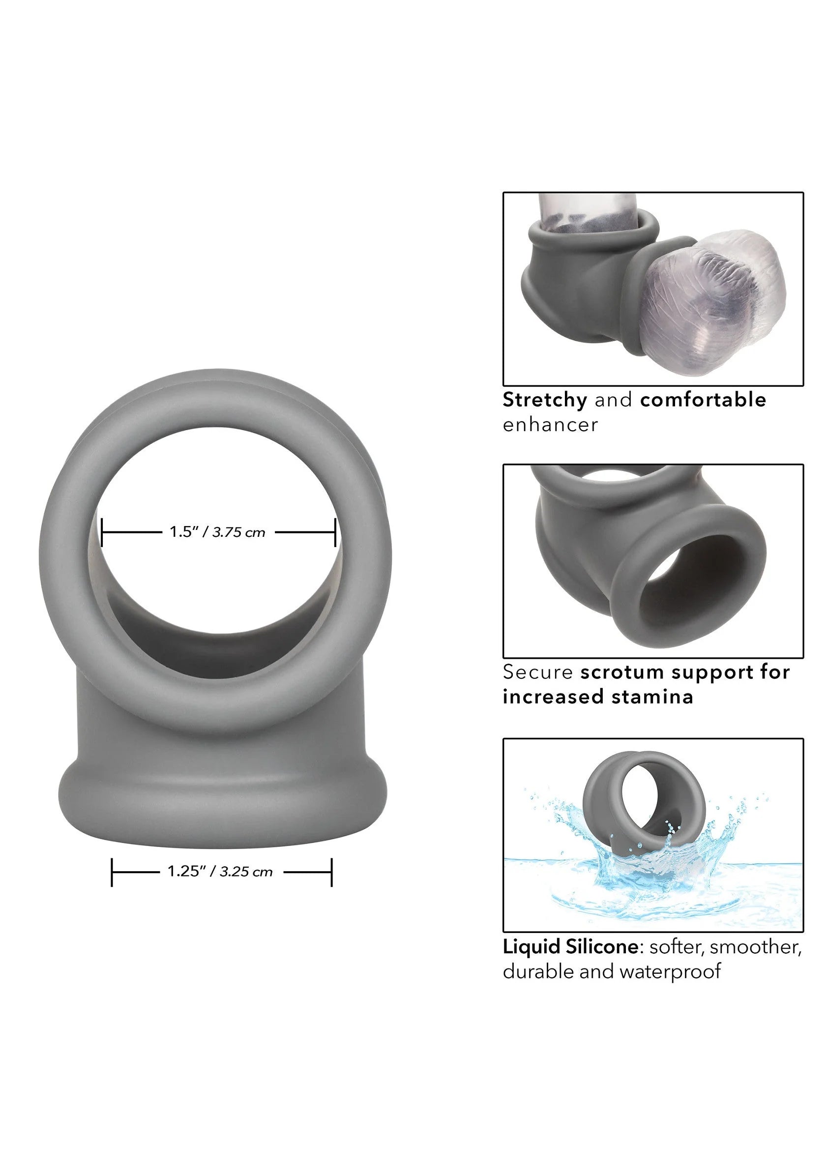 Bestel: Alpha Precision Ring - bij Happytoys: de erotische sex webshop | liever Happy dan Easy ⭐⭐⭐⭐⭐