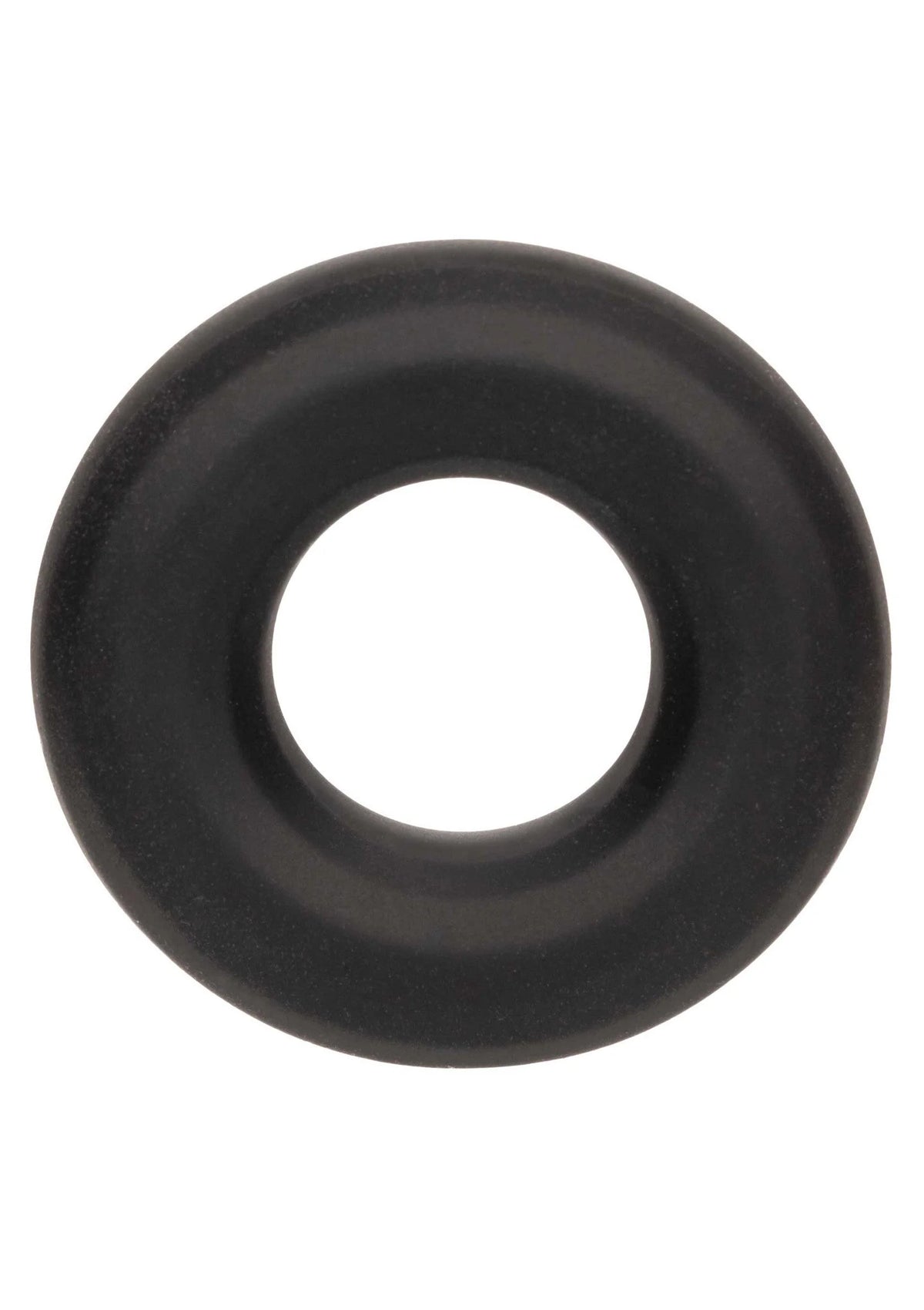 zwarte medium verlengring met ronde opening, close-up