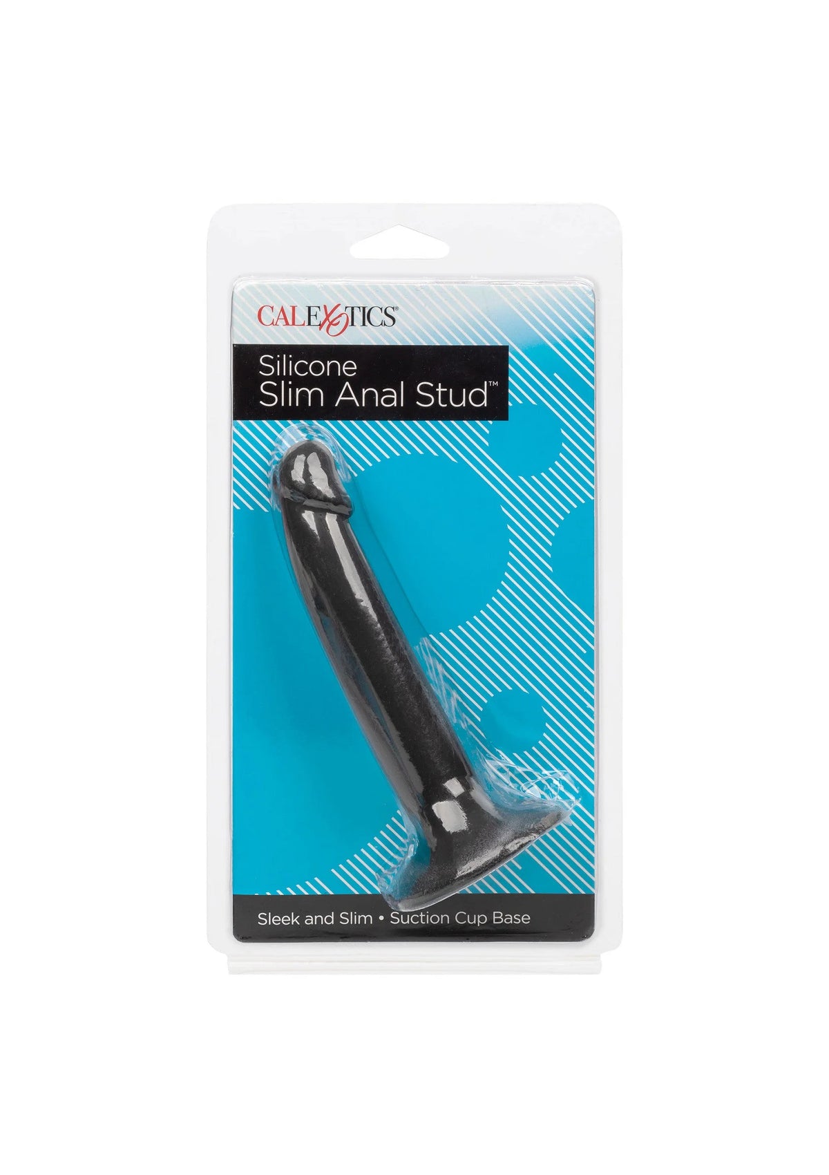 CalExotics siliconen slim anale stud in blisterverpakking