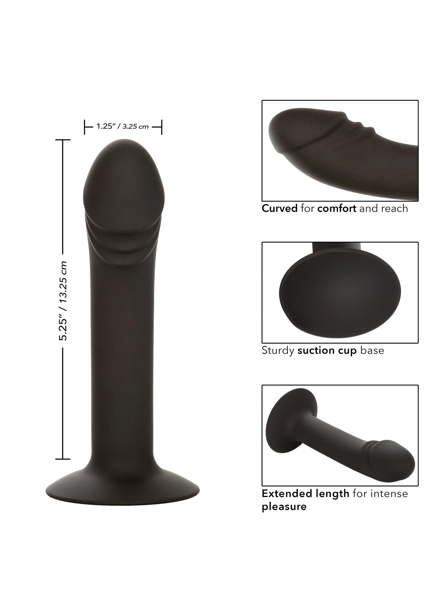 Bestel: Curved Anal Stud - bij Happytoys: de erotische sex webshop | liever Happy dan Easy ⭐⭐⭐⭐⭐