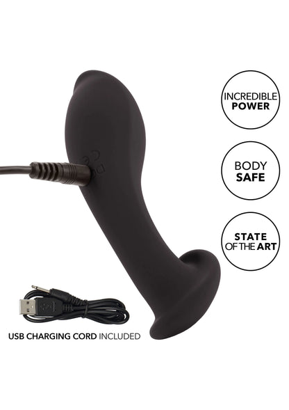 Beste vandaag nog: Eclipse Liquid Silicone Flex Probe Vibrator by CalExotics - bij Happytoys