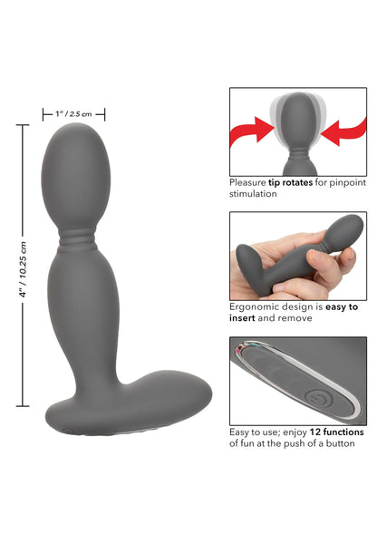Beste vandaag nog: Eclipse Rotator Probe vibrator by CalExotics - bij Happytoys