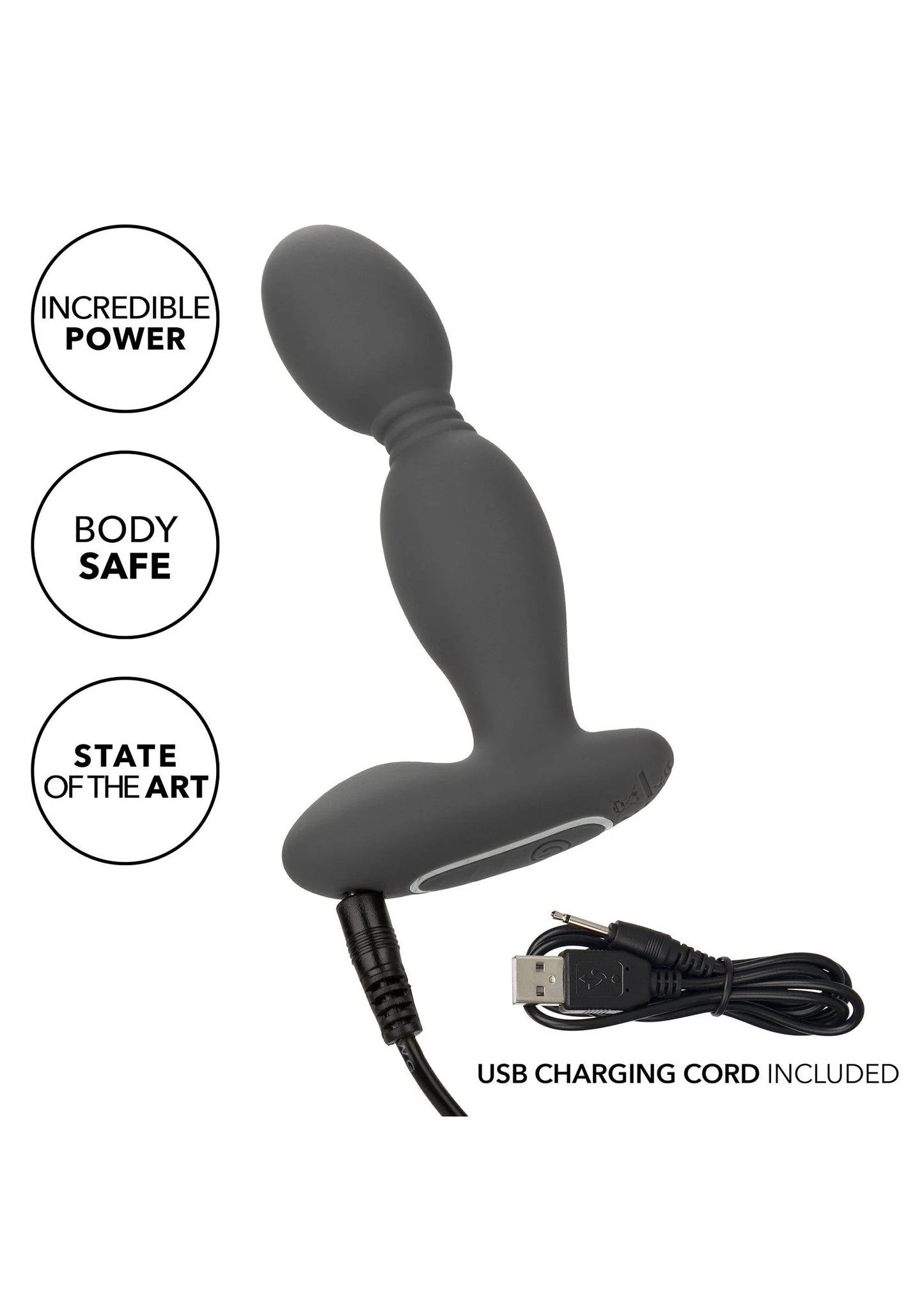 Beste vandaag nog: Eclipse Rotator Probe vibrator by CalExotics - bij Happytoys