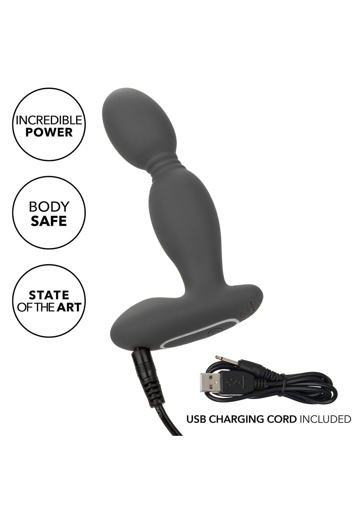 Beste vandaag nog: Eclipse Rotator Probe vibrator by CalExotics - bij Happytoys