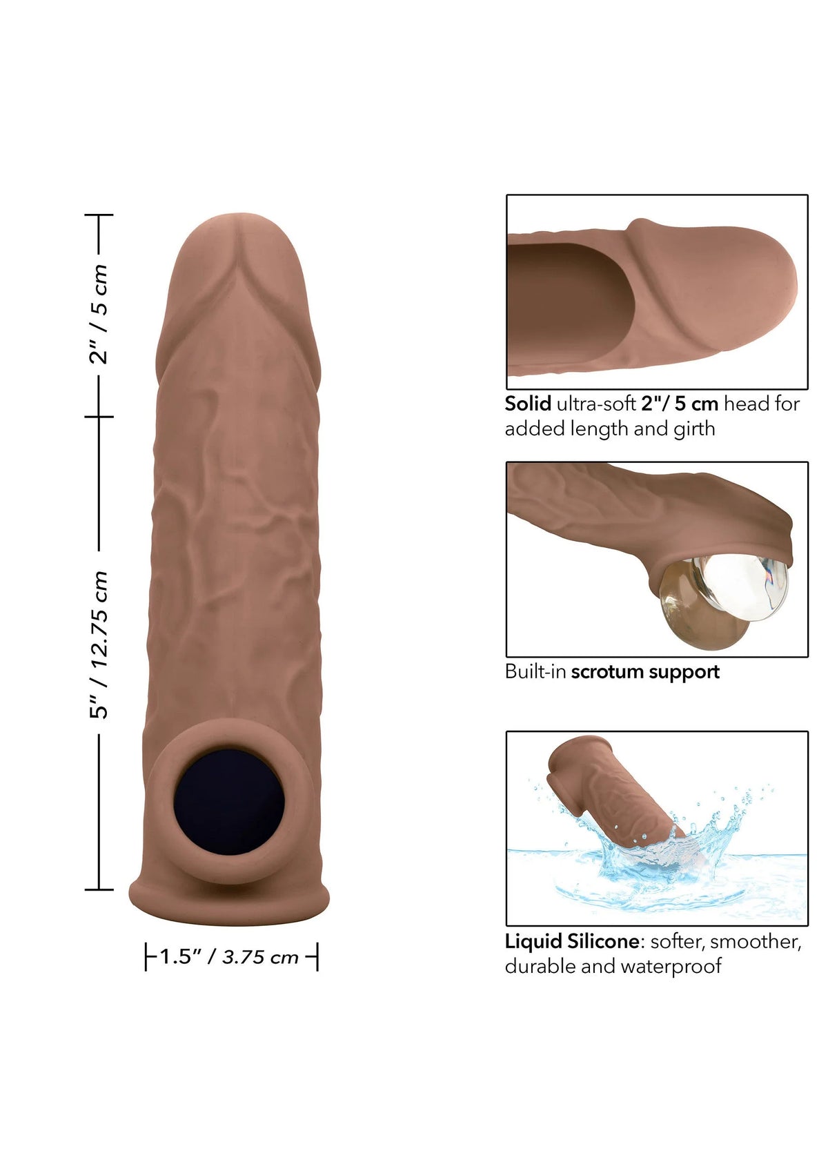 Beste vandaag nog: Life - Like Extension 7 inch - bij Happytoys Sexshop: online sex shop for Feeling Happy & Easy 😊