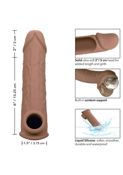 Beste vandaag nog: Life - Like Extension 8 inch by CalExotics Performance Maxx - bij Happytoys Sexshop: online sex shop for Feeling Happy & Easy 😊