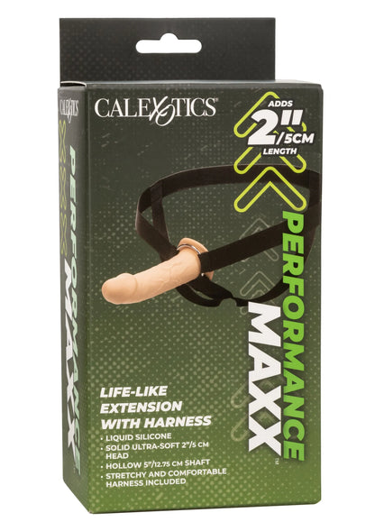CalExotics verpakking voor Life-Like extension met W-harnas en 2 inch verlenging