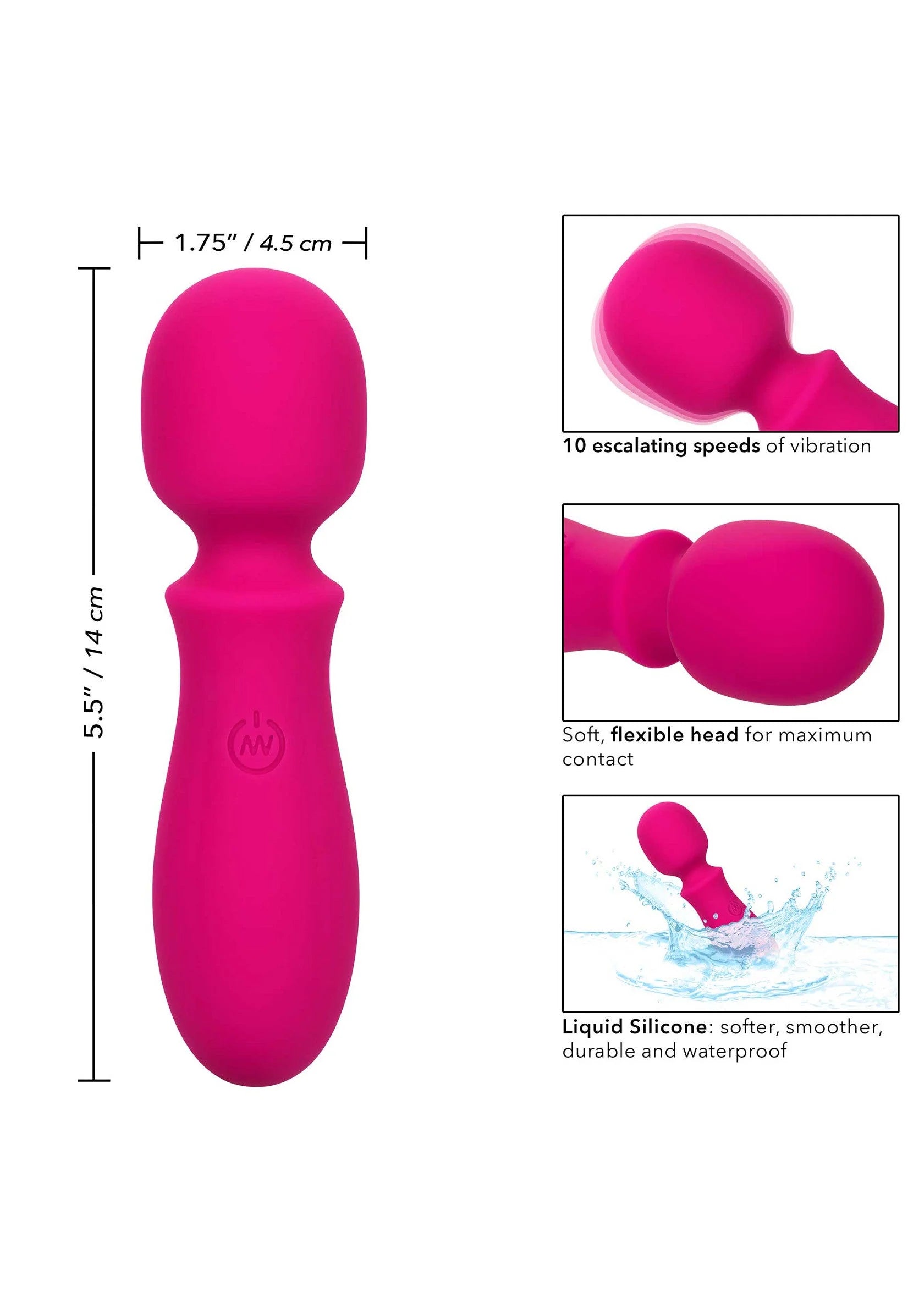 Bestel: Bliss Mini Wand - bij Happytoys: de erotische sex webshop | liever Happy dan Easy ⭐⭐⭐⭐⭐