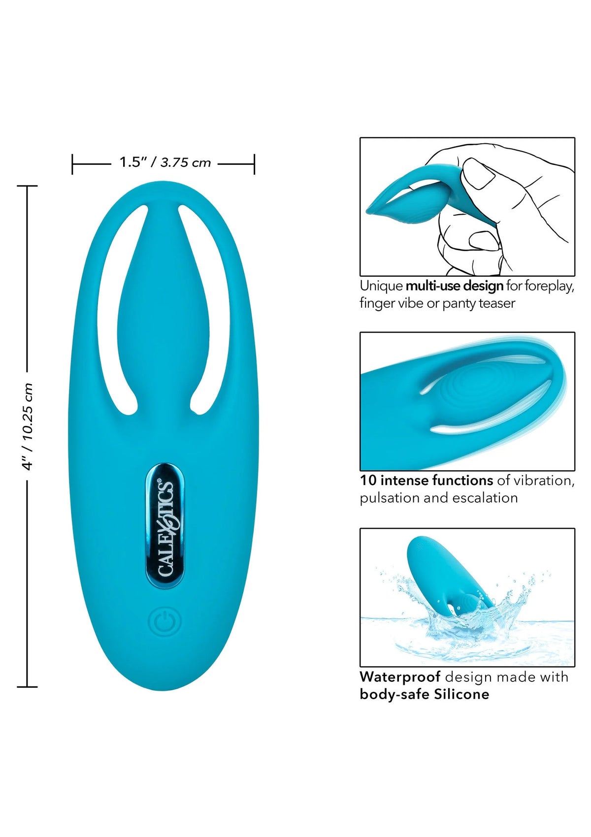 Beste vandaag nog: Neon Vibes The Orgasm Vibe by CalExotics - bij Happytoys