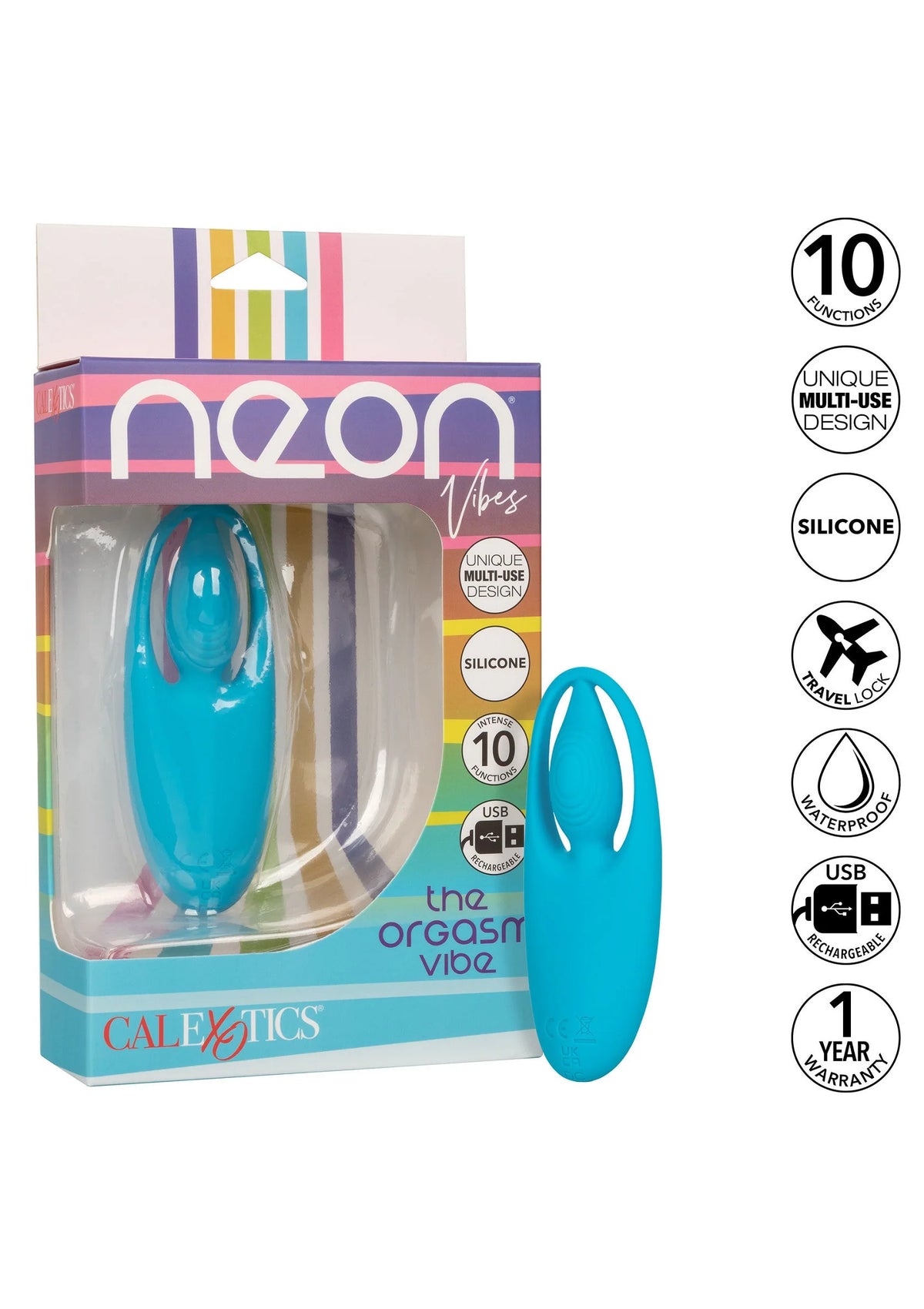 Beste vandaag nog: Neon Vibes The Orgasm Vibe by CalExotics - bij Happytoys