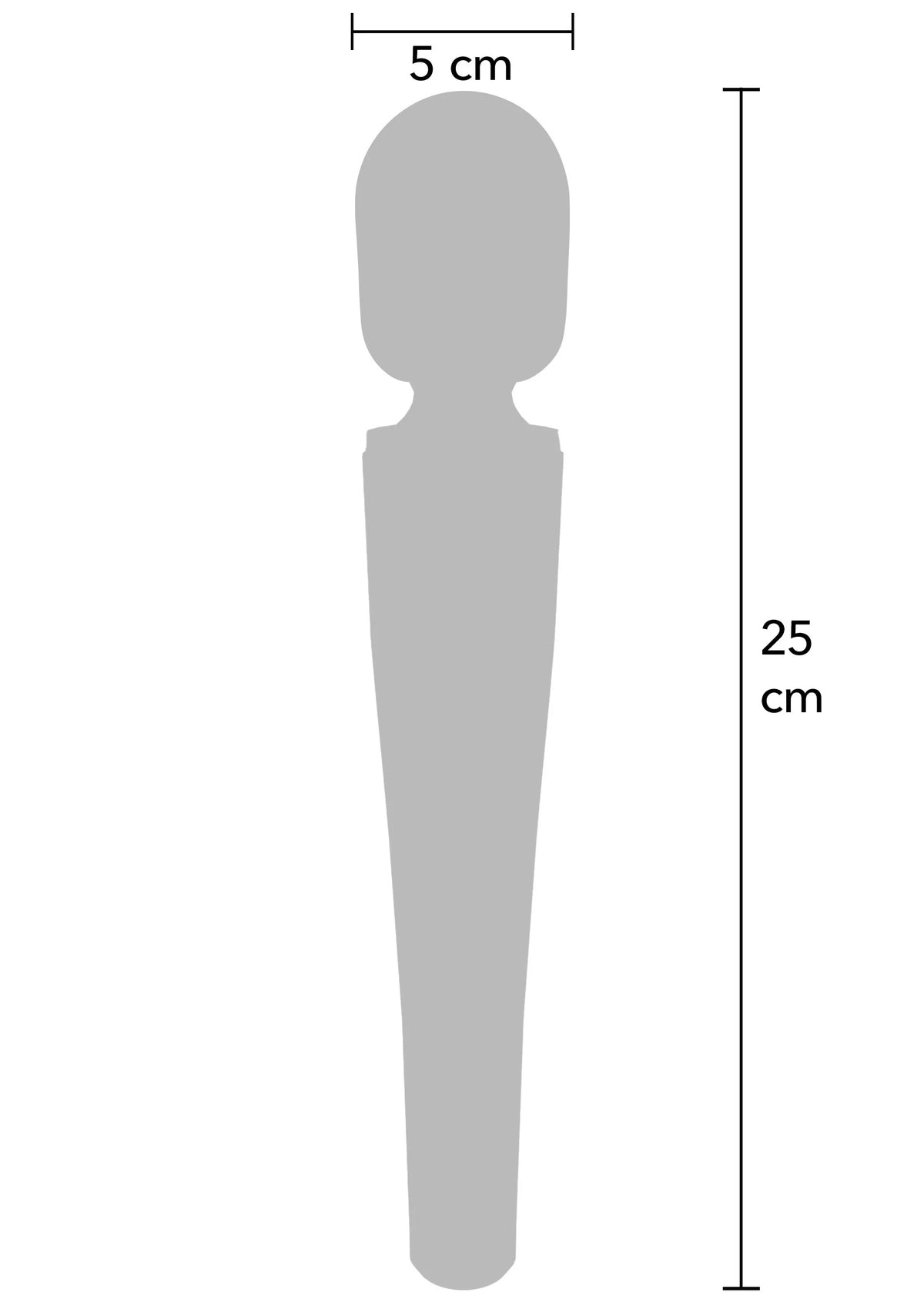 Beste vandaag nog: Compact Wand Massager Red by Caresse - bij Happytoys Sexshop: Toys for Feeling Happy & Easy 😊