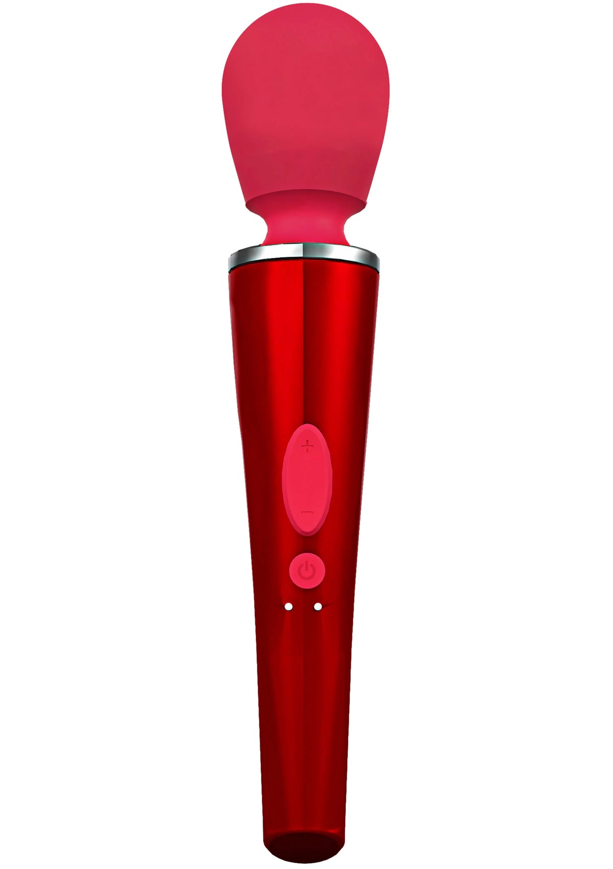Beste vandaag nog: Compact Wand Massager Red by Caresse - bij Happytoys Sexshop: Toys for Feeling Happy & Easy 😊