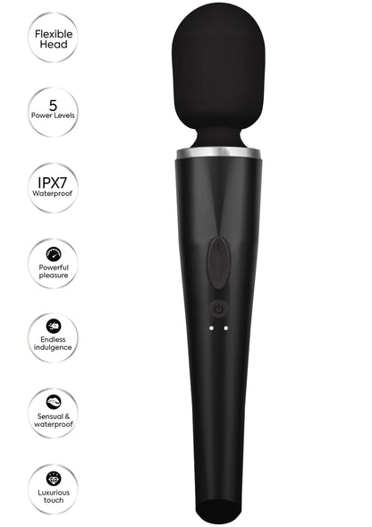 Beste vandaag nog: Pro Wand Massager Red by Caresse - bij Happytoys Sexshop: Toys for Feeling Happy & Easy 😊