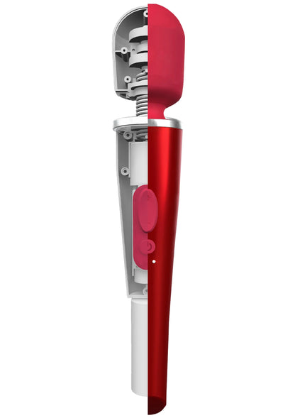 Beste vandaag nog: Pro Wand Massager Red by Caresse - bij Happytoys Sexshop: Toys for Feeling Happy & Easy 😊