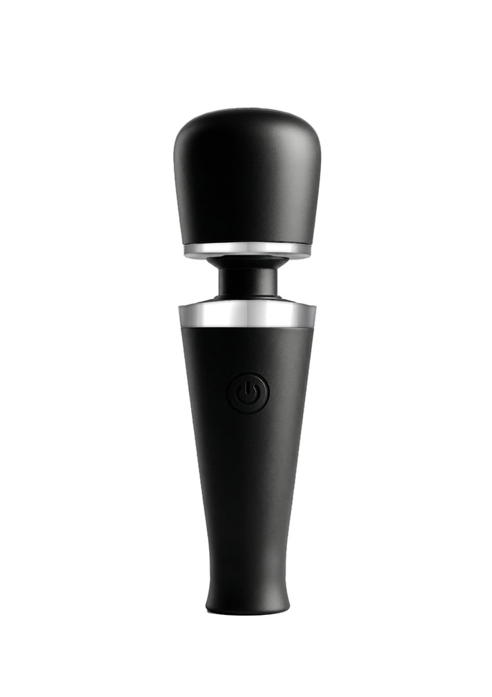 Beste vandaag nog: Travel Wand Massager by Caresse - bij Happytoys Sexshop: online sex shop for Feeling Happy & Easy 😊 - Zwart - 15020 - BLACK