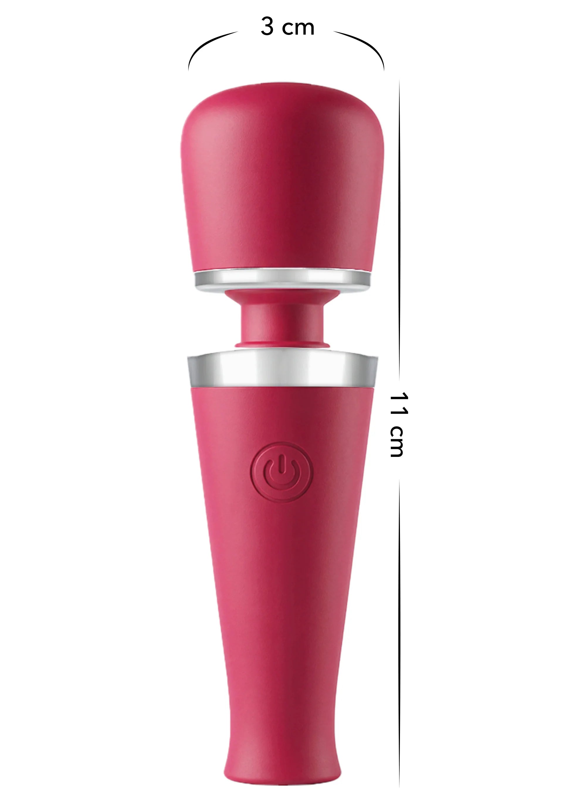 Beste vandaag nog: Travel Wand Massager by Caresse - bij Happytoys Sexshop: online sex shop for Feeling Happy & Easy 😊