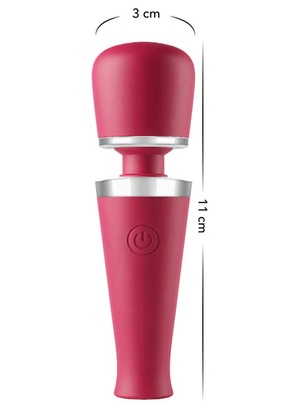 Beste vandaag nog: Travel Wand Massager by Caresse - bij Happytoys Sexshop: online sex shop for Feeling Happy & Easy 😊